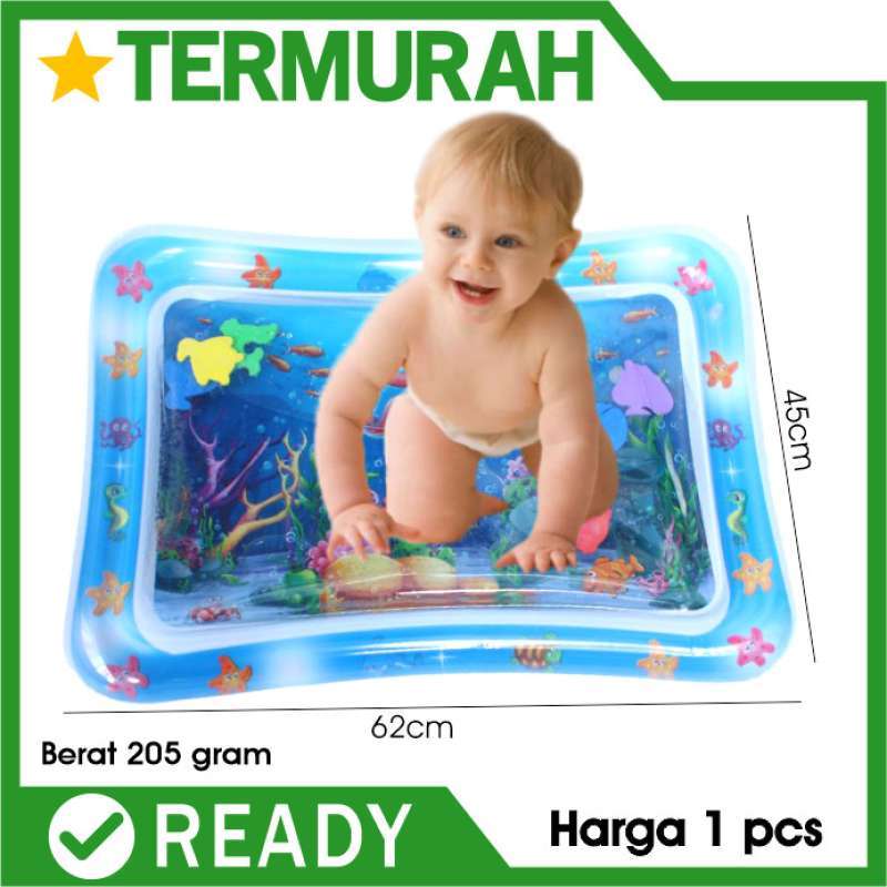 Jual Baby Kids Water Play Mat Inflatable Infants Tummy Time