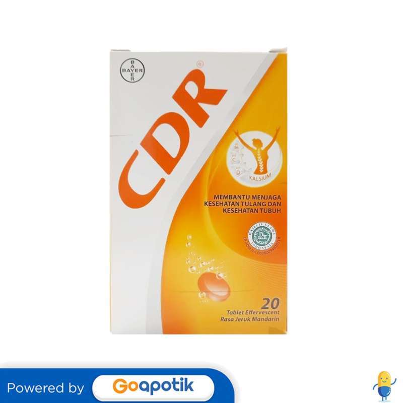 Jual Cdr Rasa Jeruk Mandarin Tube 20 Tablet Di Seller Apotek Salva ...