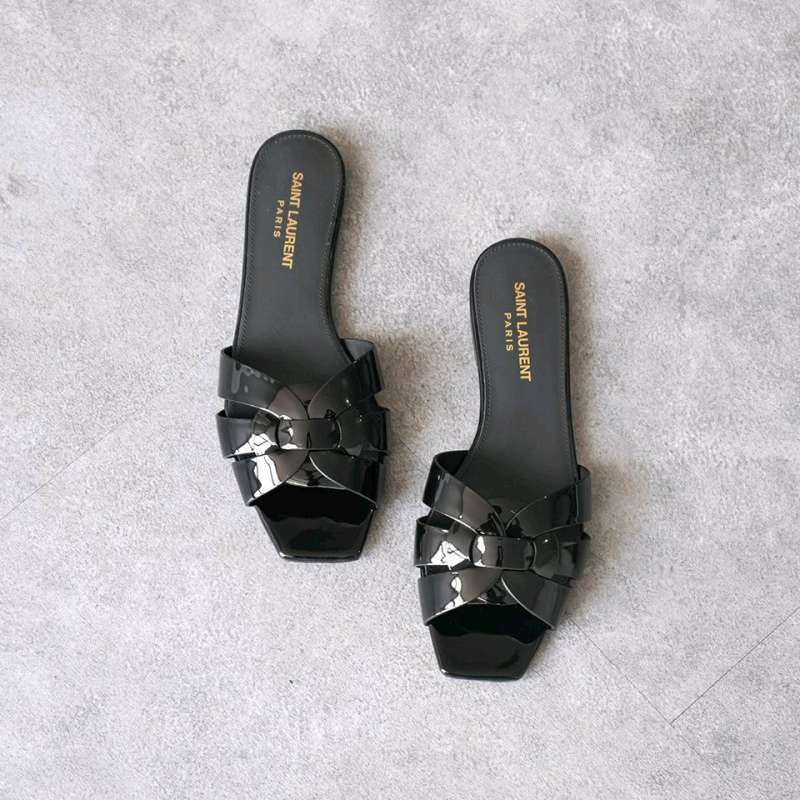 Saint Laurent Nu Pieds Slides Saint Laurent Nu Pieds Tribute
