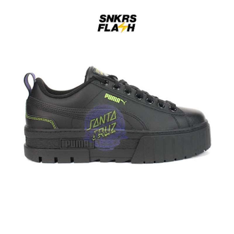 Sepatu Sneakers Wanita PUMA MAYZE X SANTA CRUZ BLACK 38109201