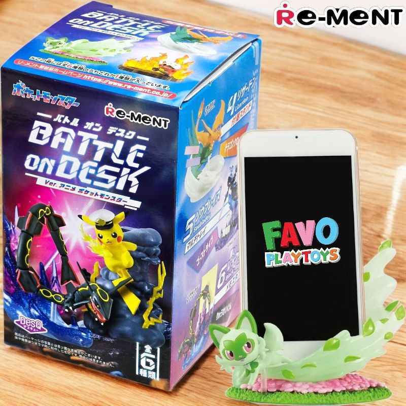 Pokemon Desk Rements Promo Re-ment Desq Pokemon - Battle On Desk Anime Version Series Blind ...