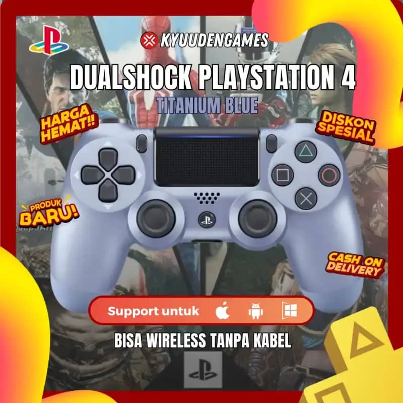 Jual [new] Stik Stick Ps4 Playstation Ds4 Wireless Lightbar