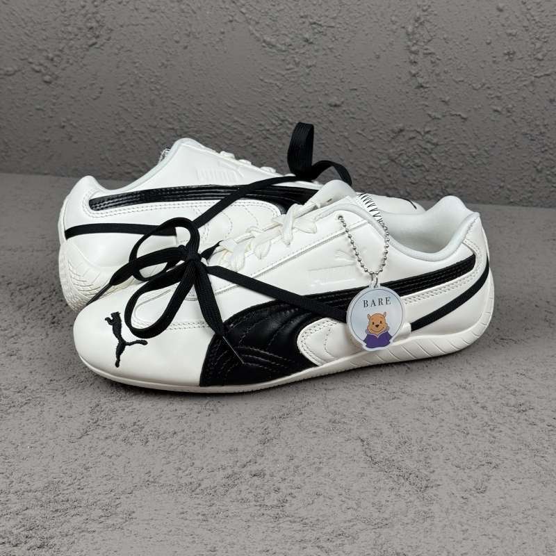 Jual Rose Blackpink X Puma Speedcat Leather White Black