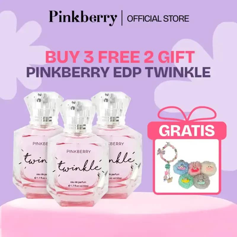 Promo [buy Free Gift] Pinkberry Edp Twinkle Diskon 15% Di