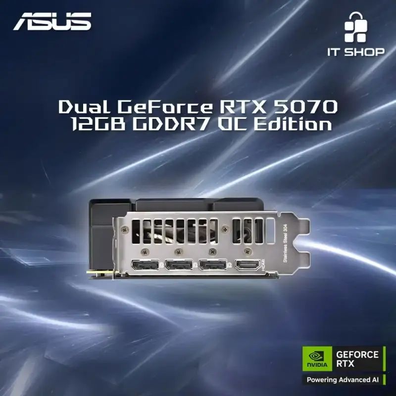 Jual Asus Dual Geforce Rtx 5070 12gb Gddr7 Oc Edition Di Seller It Shop ...