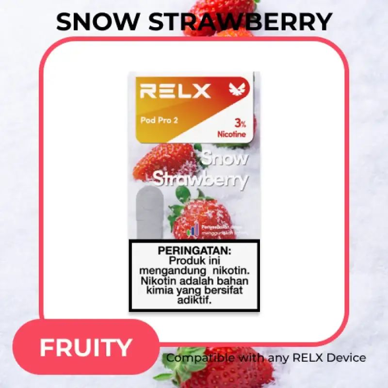 Jual Relx Pod Pro 2 - Snow Strawberry Di Seller Relx Store Indonesia  Flagship Store - Pegangsaan Dua, Kota Jakarta Utara