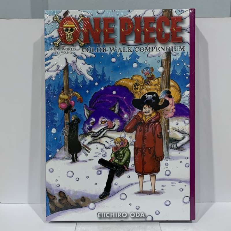 Promo One Piece Color Walk Compendium New World to Wano Eiichiro Oda