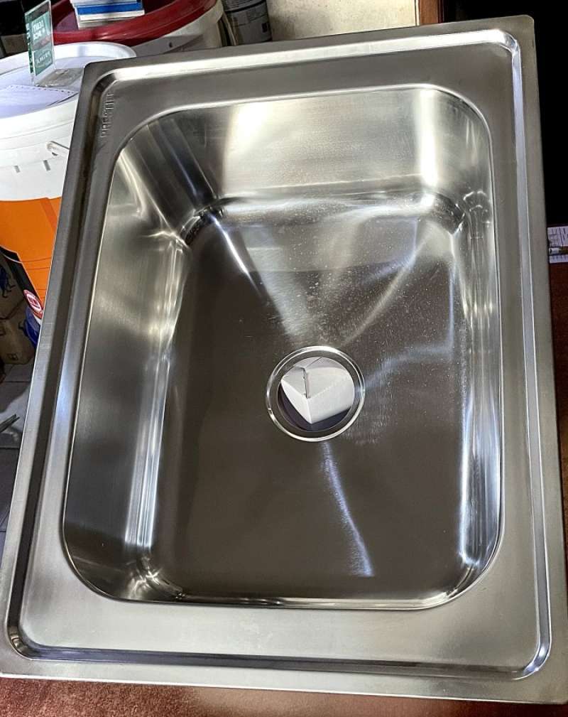 Promo Sink 1 Lubang. Kitchen Sink Stainless Tebal. Diskon 12 di Seller