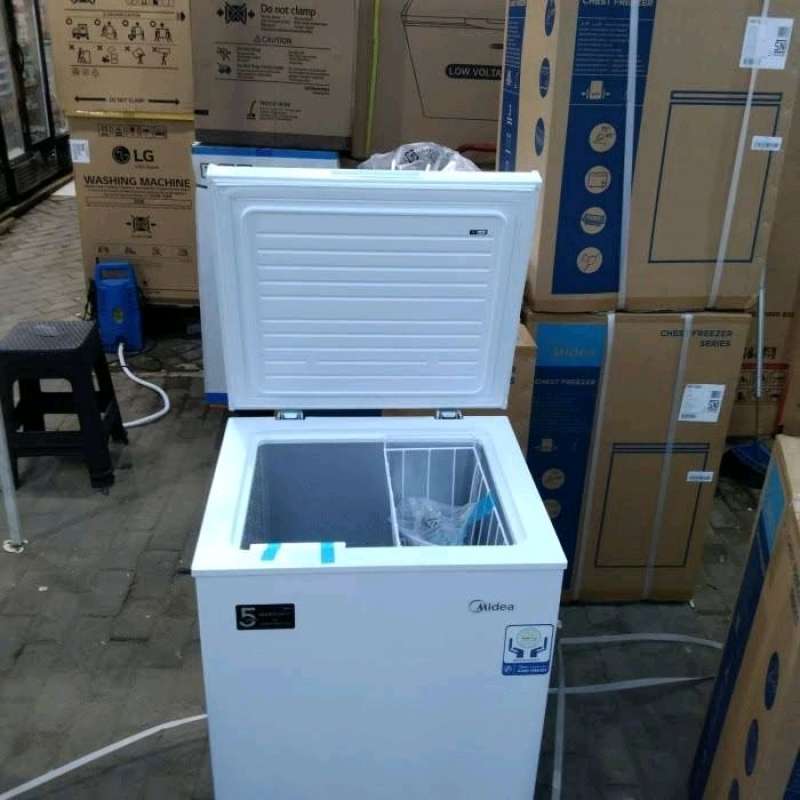 Jual KKB Chest Freezer Midea HS129 100 LITER di Seller Sinar Timur