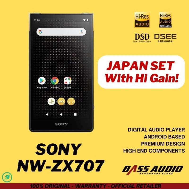 Jual Sony NwZx707 Walkman HiRes Android Digital Music Player Dap Nw