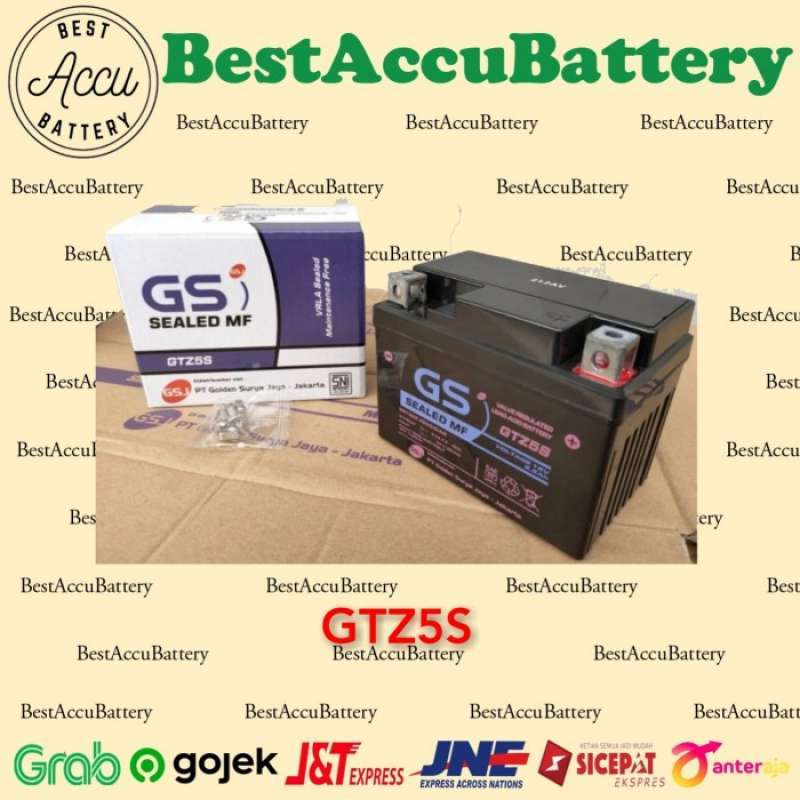 Promo Aki Motor Verza 150 GTZ5S GS P MF Aki Kering Diskon 23% di Seller