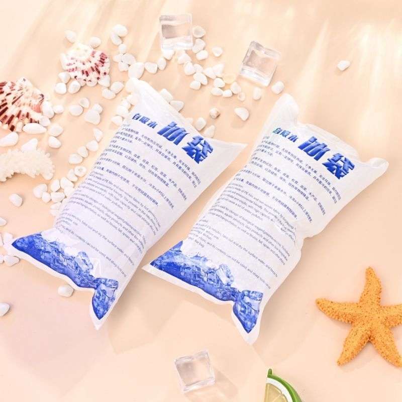 Jual Ice Gel Bag Kemasan, Ice Gel Kemasan, Ice Bag dengan cara menyerap