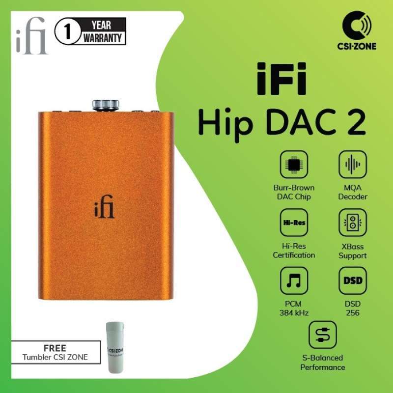 Promo Ifi Hip Dac Portable Headphone Amp / Dac With 4.4Mm Balanced