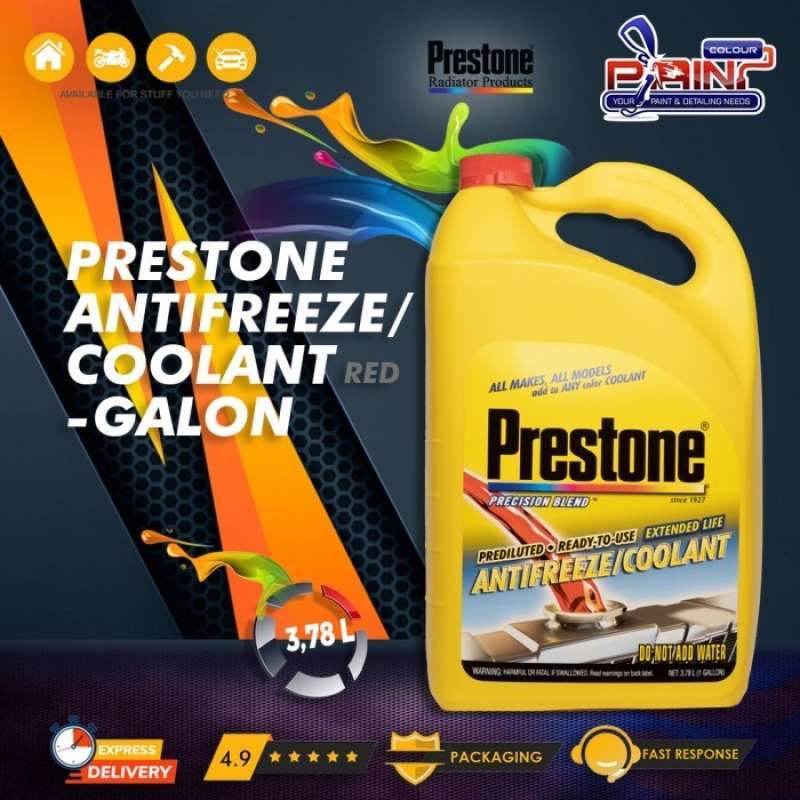 Promo PRESTONE READY TO USE COOLANT (33) PINK 3.78 L Diskon 23 di