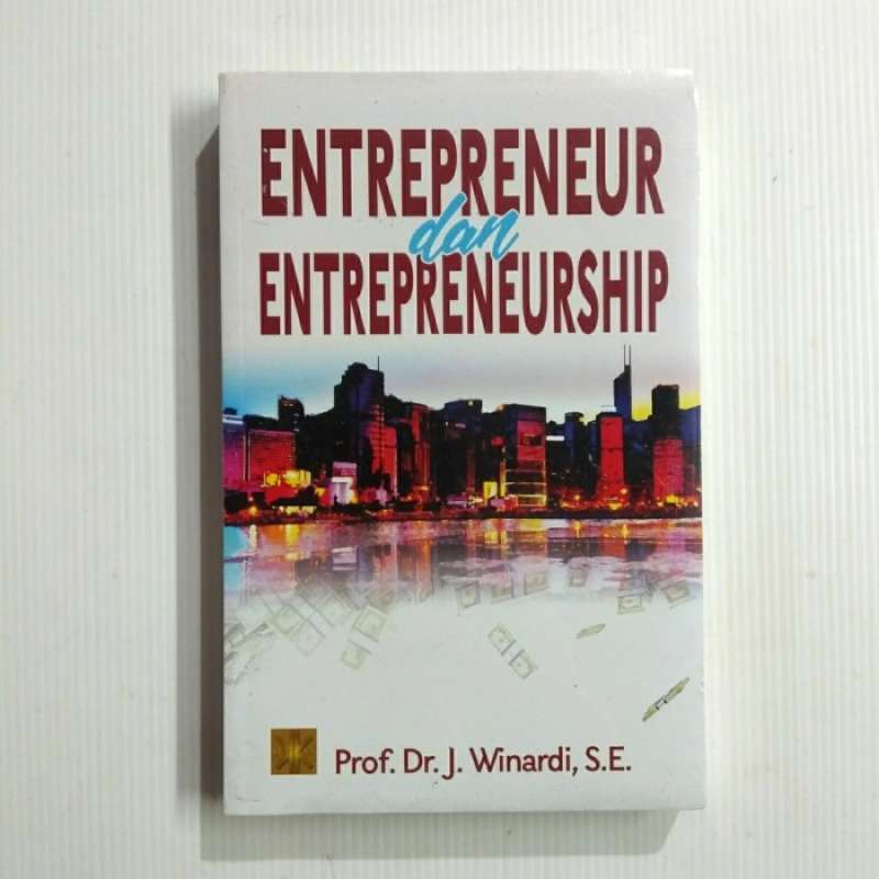 Promo Buku Entrepreneur Dan Entrepreneurship J. Winardi. Original