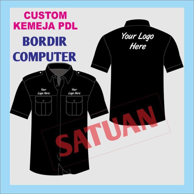 Jual Custom Kemeja Bordir / Sablon ( Satuan ) Pdl/Pdh di Seller