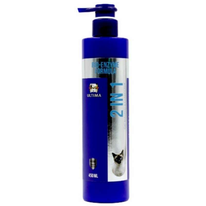 Promo Ultima New Cat Shampoo 2 in 1 Shampoo & Conditioner 450 ml with