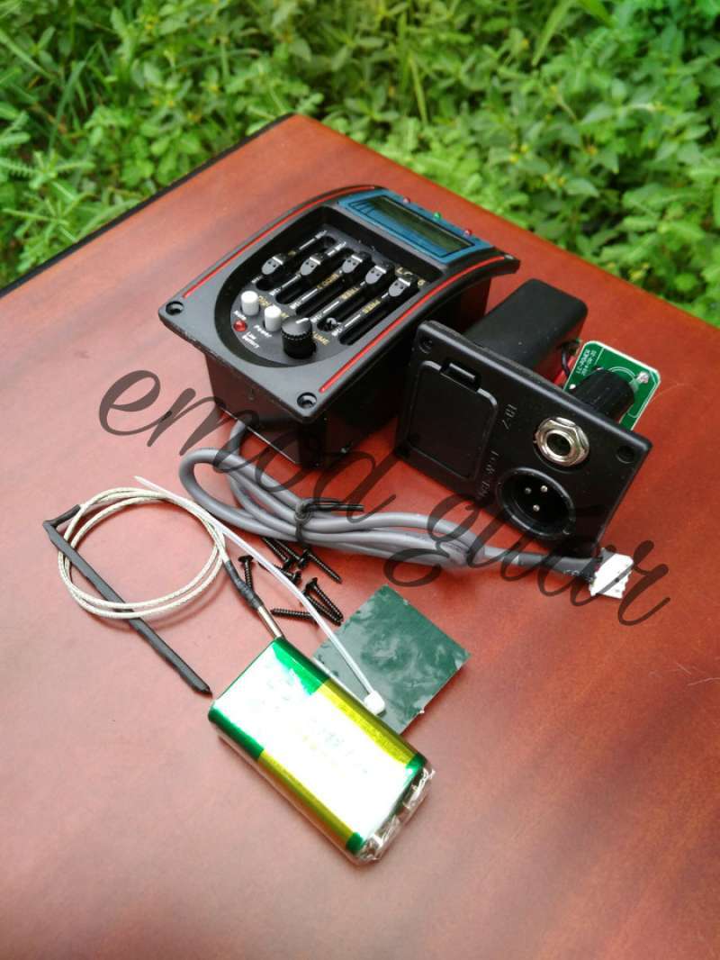 Promo preamp LC-5 / LC prener / eq tuner / equalizer gitar Diskon 33% ...