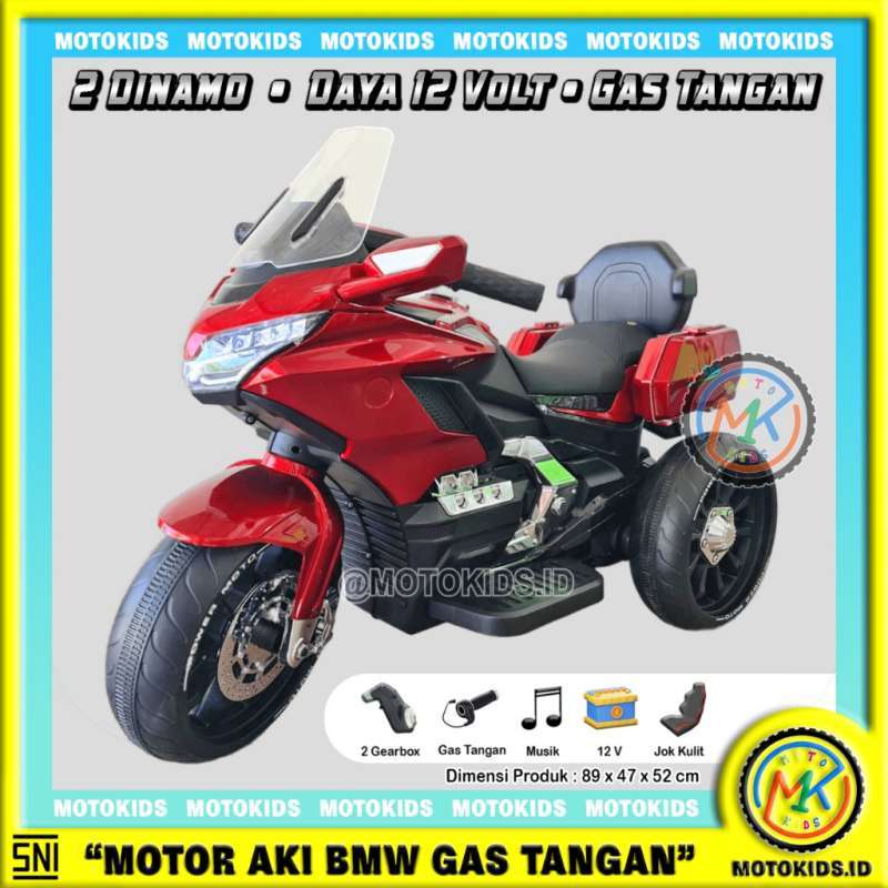 Jual NEW MOTOR AKI ANAK NMAX XMAX PCX GAS TANGAN MOTOKIDS MOKIDZ YOTTA