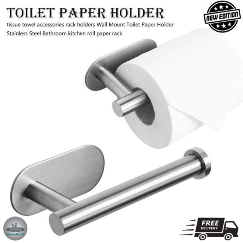 Jual Toilet Tissue Paper Holder Gantungan Tempat Tisu Toilet Stainless jual-toilet-tissue-paper-holder-gantungan-tempat-tisu-toilet-stainless