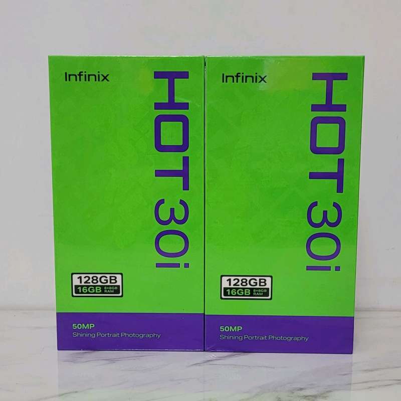 Jual Infinix Hot 30i 8/128 Resmi di Seller Virgha Store - Dermolo, Kab ...