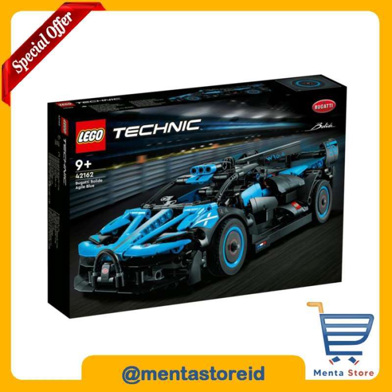 Promo LEGO Technic 42162 Bugatti Bolide Agile Blue Diskon 31% di Seller