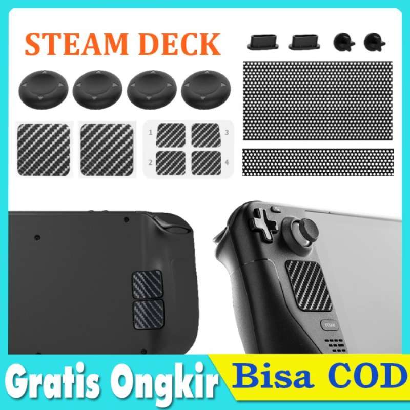 Promo Steam Deck Protective Kit Steamdeck Touchpad Tombol Protector