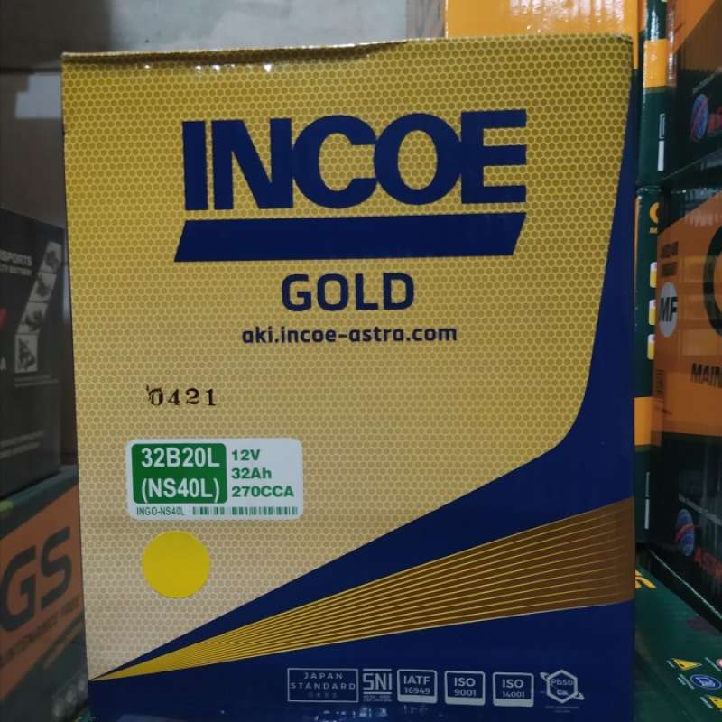 Promo Aki basah INCOE NS40L ori mobil brio mobilio ayla agya karimun
