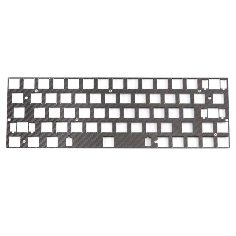 Promo Kbdfans Carbon Fiber Dz60rgb Hot Swap Plate Mechanical Keyboard
