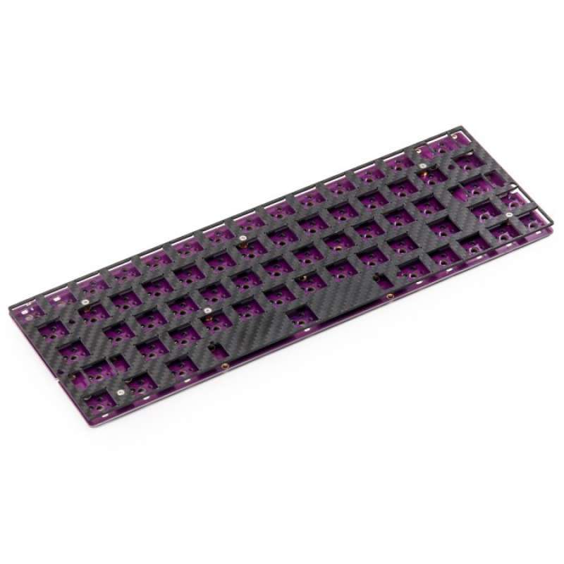Promo Kbdfans Carbon Fiber Dz60rgb Hot Swap Plate Mechanical Keyboard