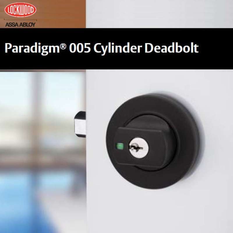 Promo Assa Abloy Lockwood Paradigm 005 Deadbolt Kunci Tambahan Double ...
