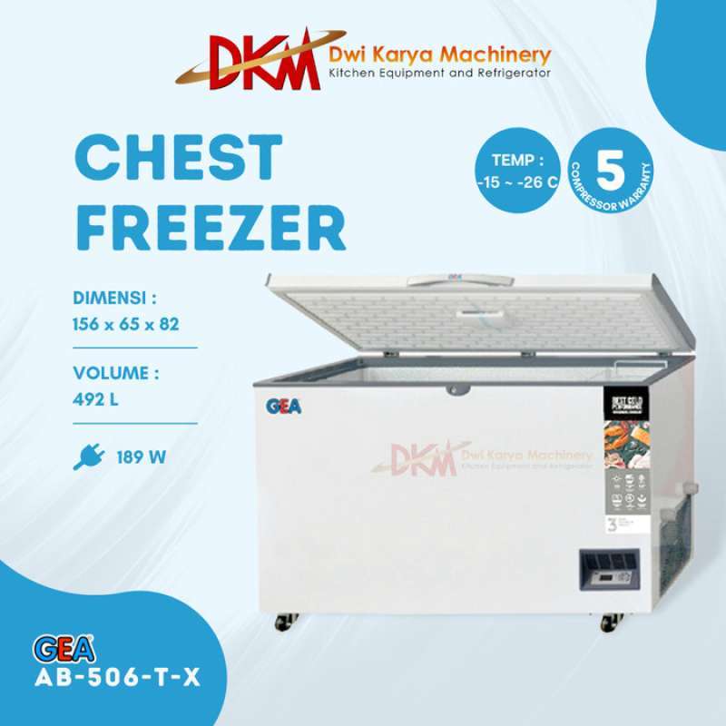 Promo Chest Freezer Box Gea Ab506Tx/Freezer Box Gea Ab 506/Ab506 Gea