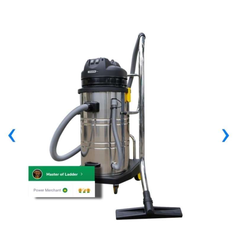 Promo Industrial Krisbow Vacuum Cleaner 60 Liter Wet And Dry Basah