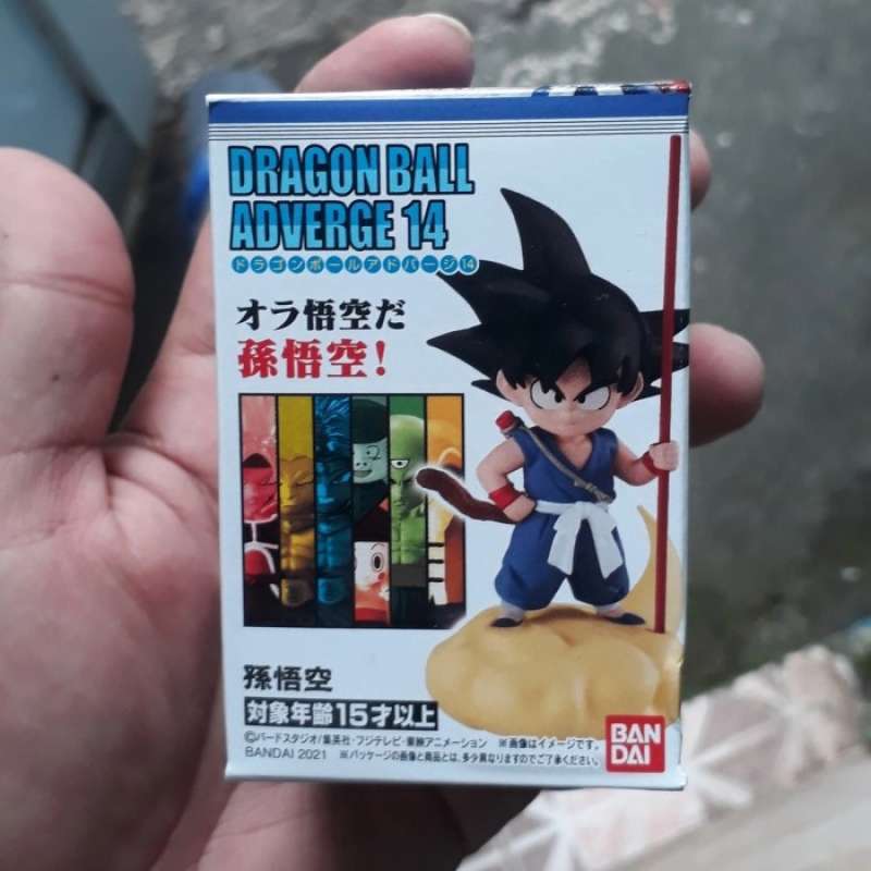 Dragon Ball Super Adverge Set Di 3 Statuette - Super Saiyan Blue Goku, Vegeta, Broly - Altezza 5 Cm - Blu
