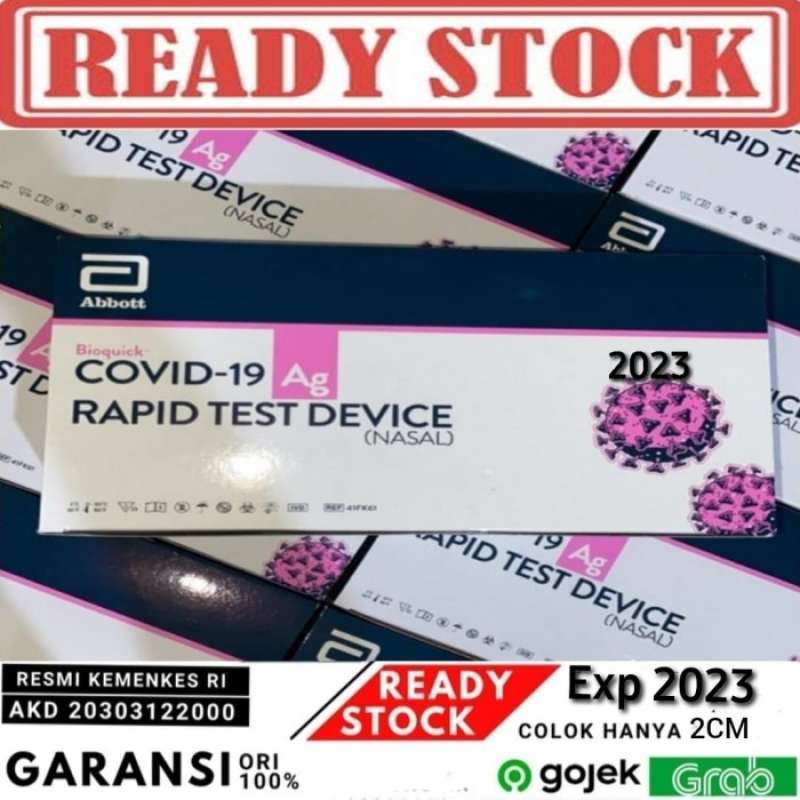 Promo Abbott Antigen Bioquick Test Nasal 25Pax Diskon 23 di Seller