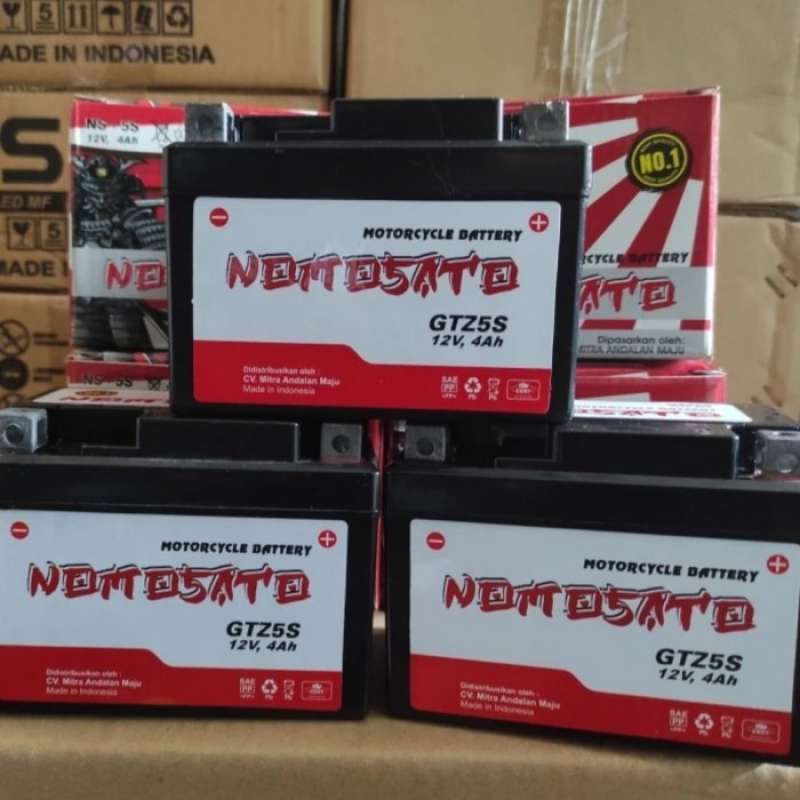 Promo Aki Kering Honda Beat, Merk Ns (Nomosato) Diskon 17% di Seller
