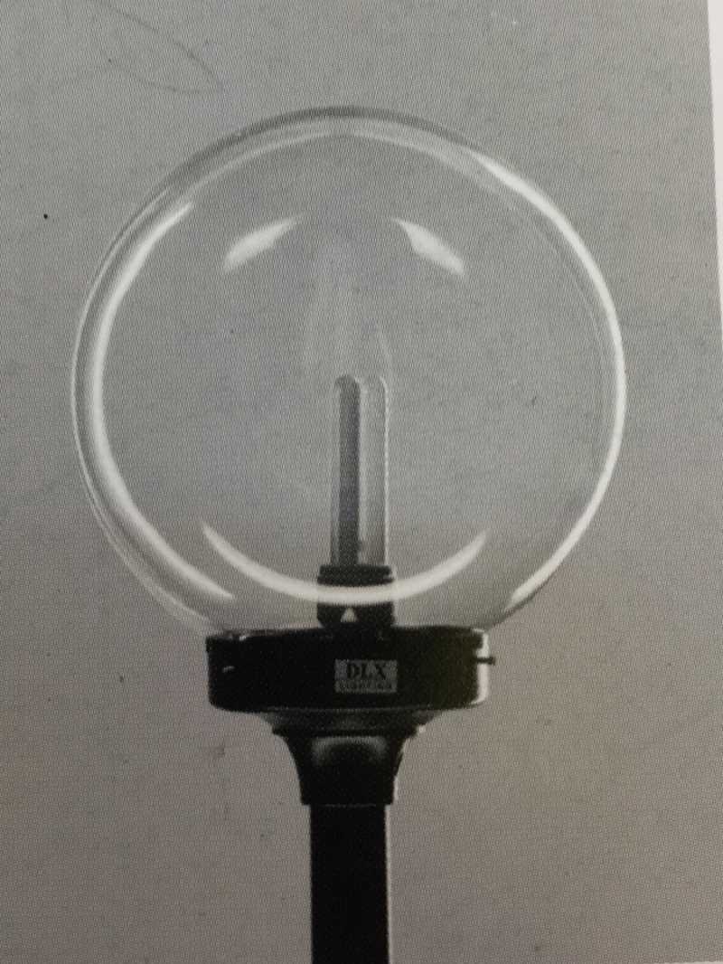 Promo Lampu taman bulat 30cm bening Diskon 33% di Seller Jaya Abadi