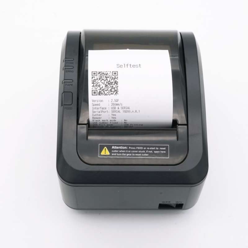 Promo AUTOCUTTER PRINTER THERMAL IWARE 80MM USB LAN SERIAL GARANSI ...