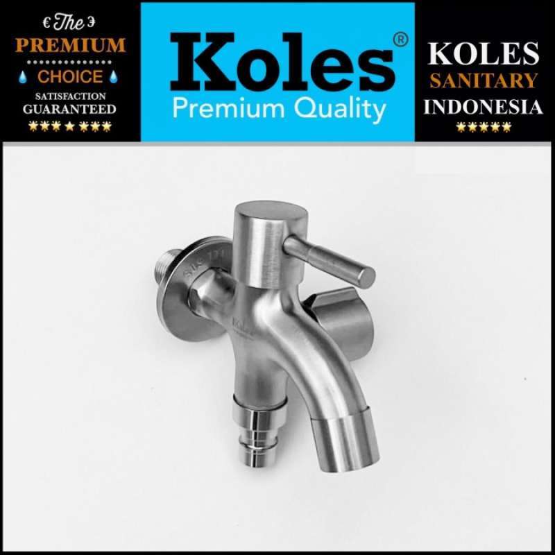 Promo Koles 512 Keran Cabang Shower Kran Stainless Sus 304 Kran Air