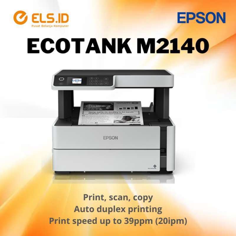 Promo Epson EcoTank Monochrome M2140 All-in-One Ink Tank Printer Diskon ...