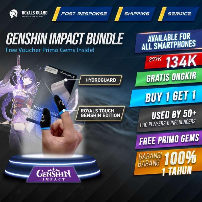 Hydroguard Case Jual Hydro Guard Genshin Impact Special Edition Bundle di Seller ...