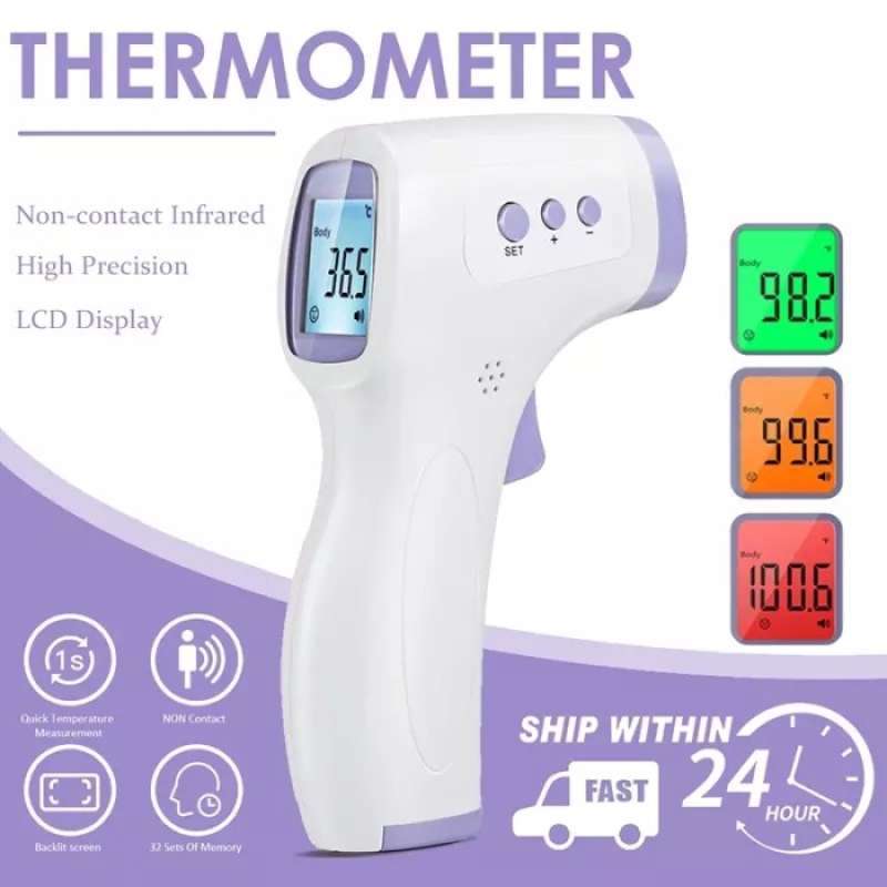 Promo Pc868 Thermometer Infrared Alat Ukur Suhu Tubuh Diskon 17 di
