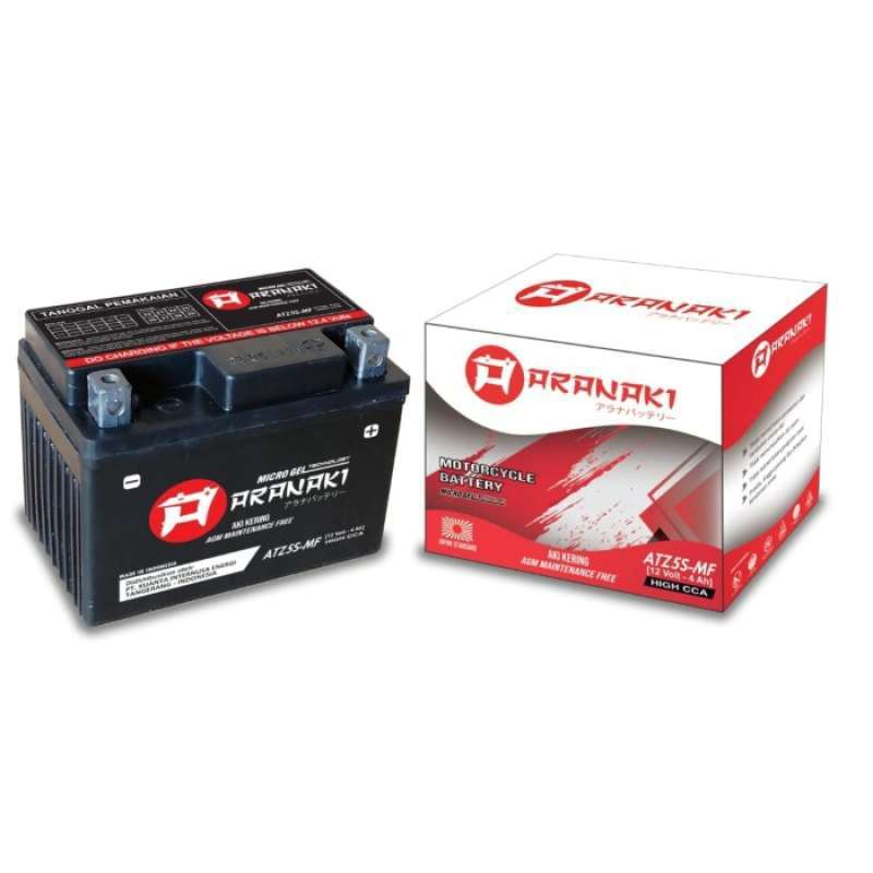 Promo Aki Motor Honda Beat Fi Cw Cbs Gs Gtz5S Accu Kering Diskon 23% di