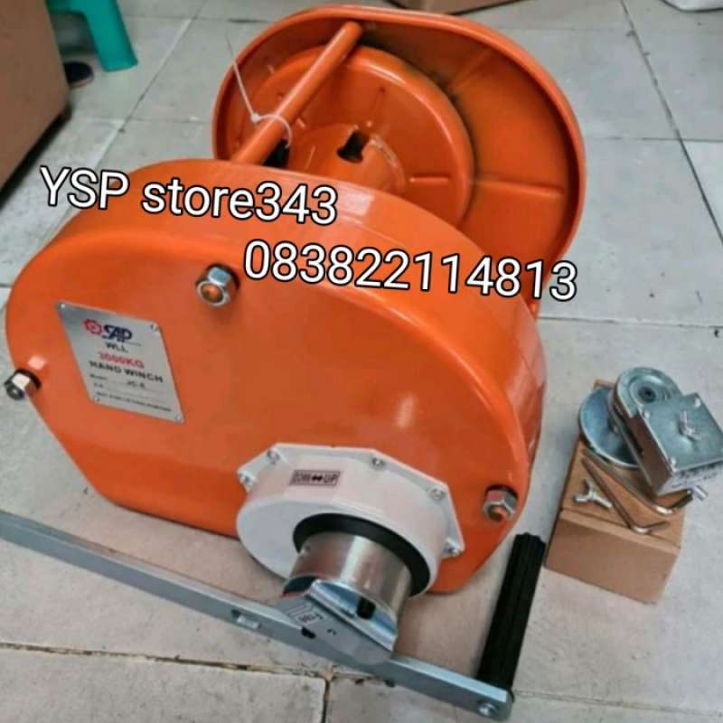 Promo hand winch 2 ton katrol kerekan manual hand winch 2 ton Diskon 23 di Seller Meepo Tegal