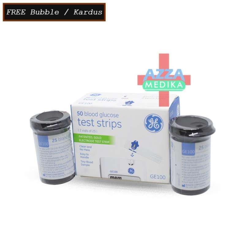 Promo Ge100 Blood Glucose Test Strips Diskon 17 di Seller Mahanani