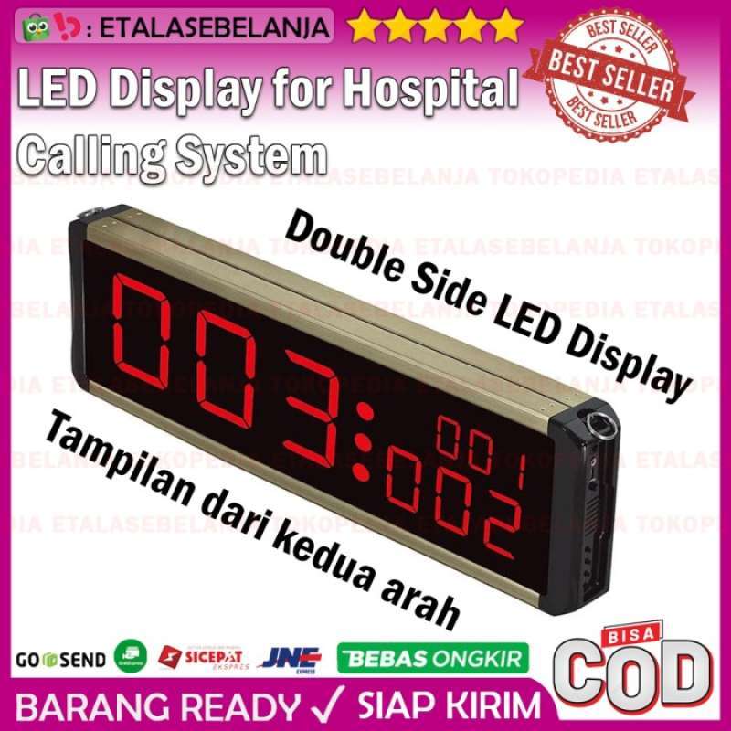 Promo Led Dual Display Wireless Receiver For Nurse Calling System Y ...