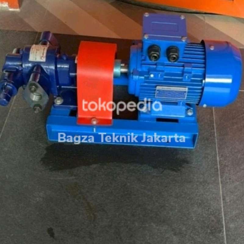 Promo Gear Pump YUEMA KCB 83,3 /RK 83,3 Motor 3hp 220V 2,2Kw 4P pipa 1