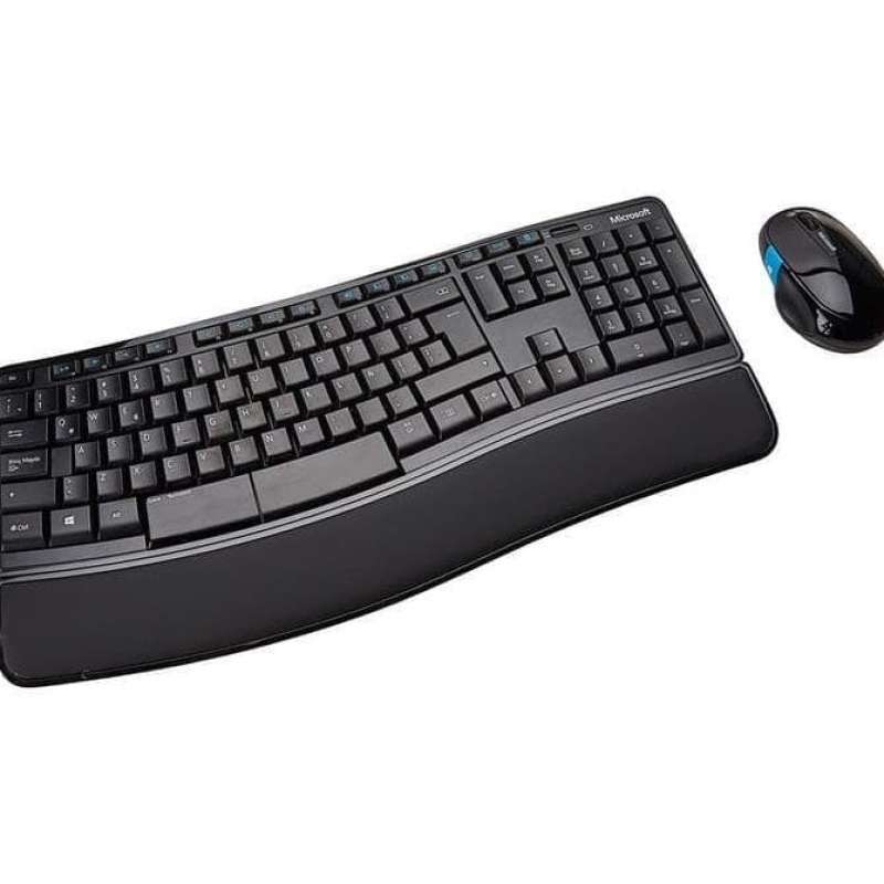 Promo Microsoft Sculpt Comfort Desktop Wireless Keyboard Mouse Diskon