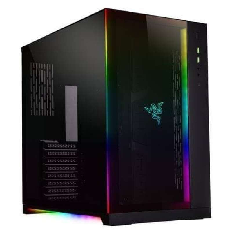 Promo Lian Li Pc-O11 Dynamic - Razer Edition Dynamic Black - Tempered ...