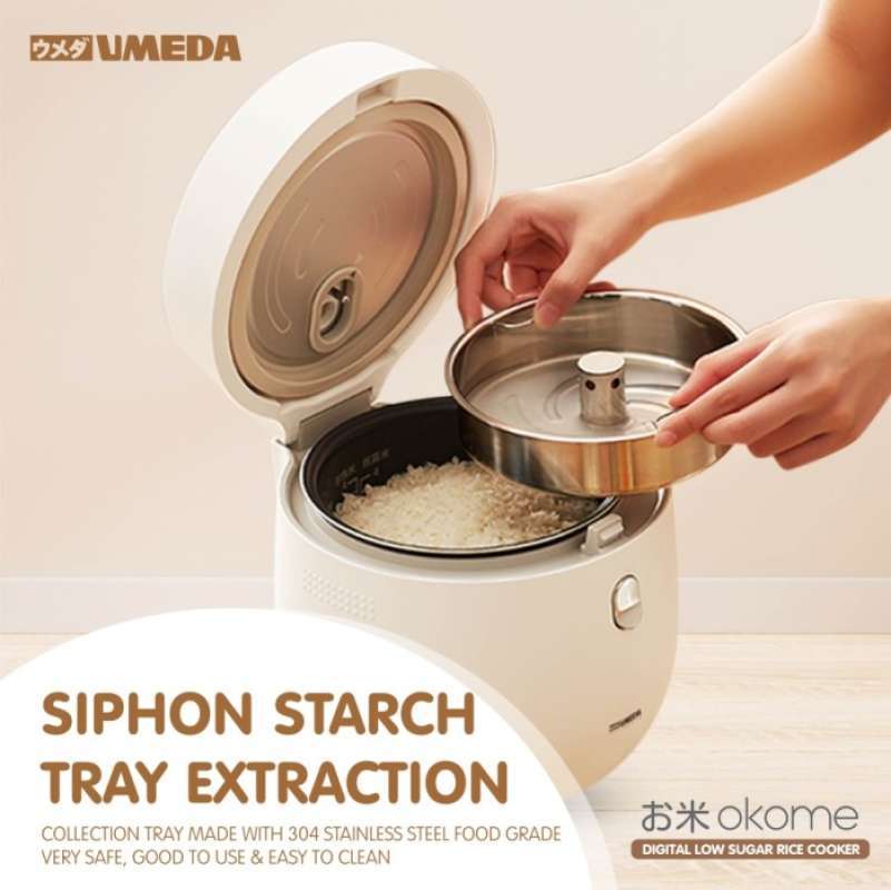 Jual Umeda Okome Low Sugar Smart Rice Cooker Di Seller Laris Plaza